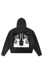 Sun Fade Frayed Raw Edge 001