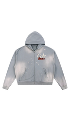 Sun Fade Frayed Raw Edge 001